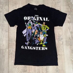 THE ORIGINAL GANGSTERS DC Comics Black T-Shirt, Small